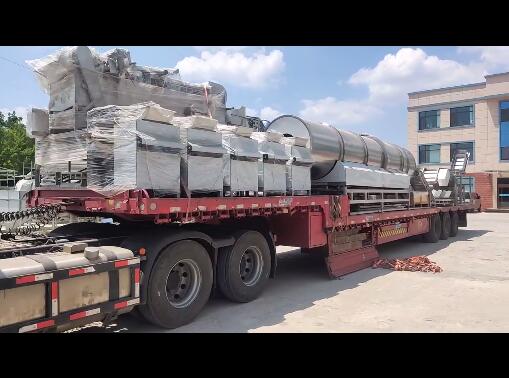 脫油花生生產線設備發(fā)貨